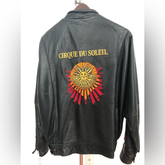 Original Cirque Du Soleil, five year anniversary genuine lamb leather jacket - Picture 2 of 7